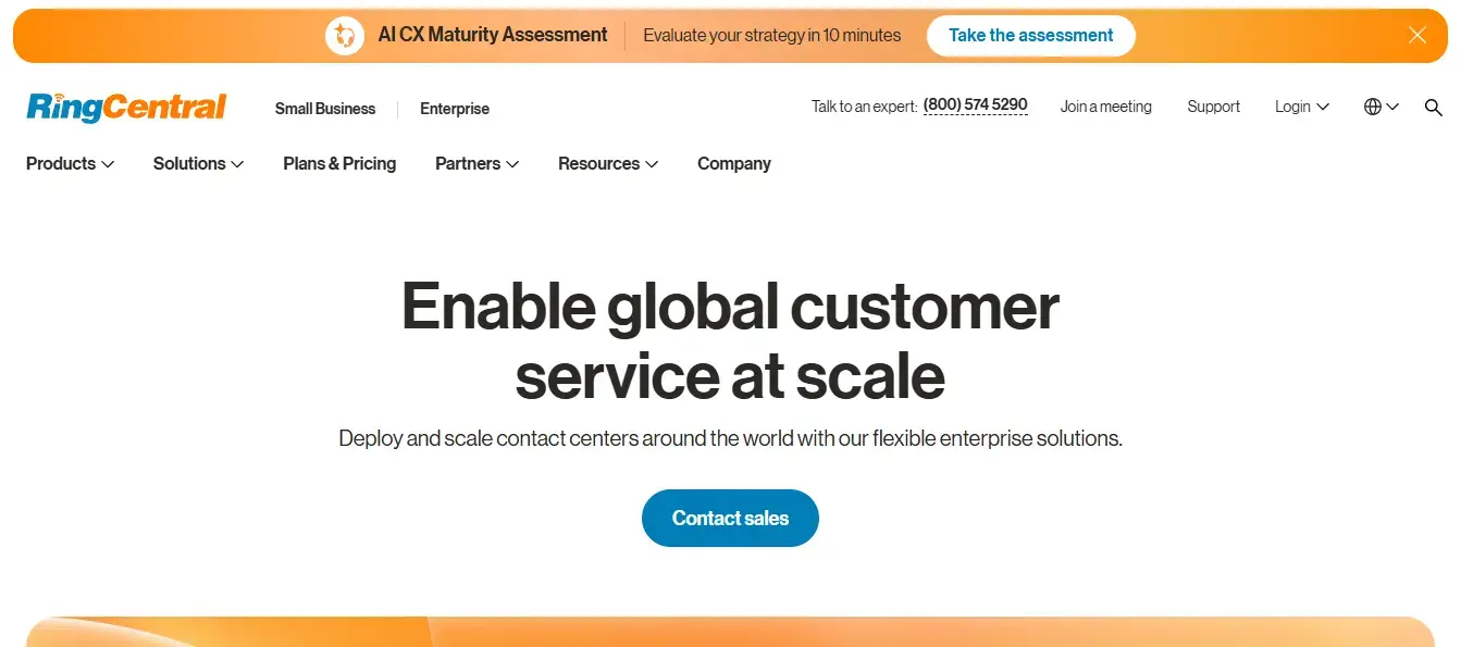 RingCentral Contact Center